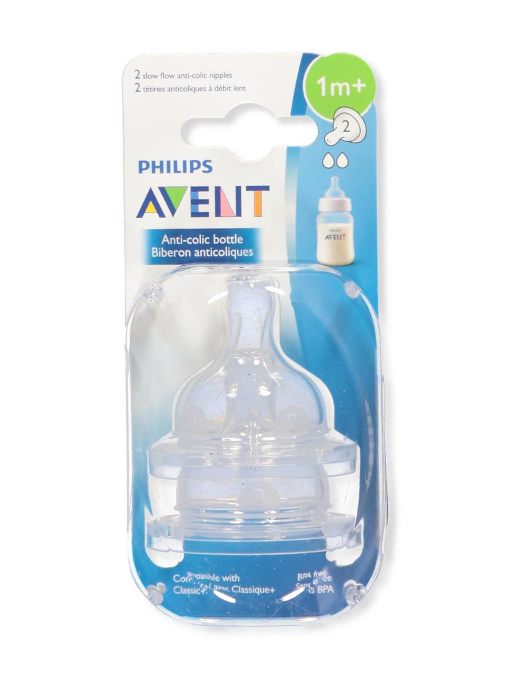 avent glass bottle nipples