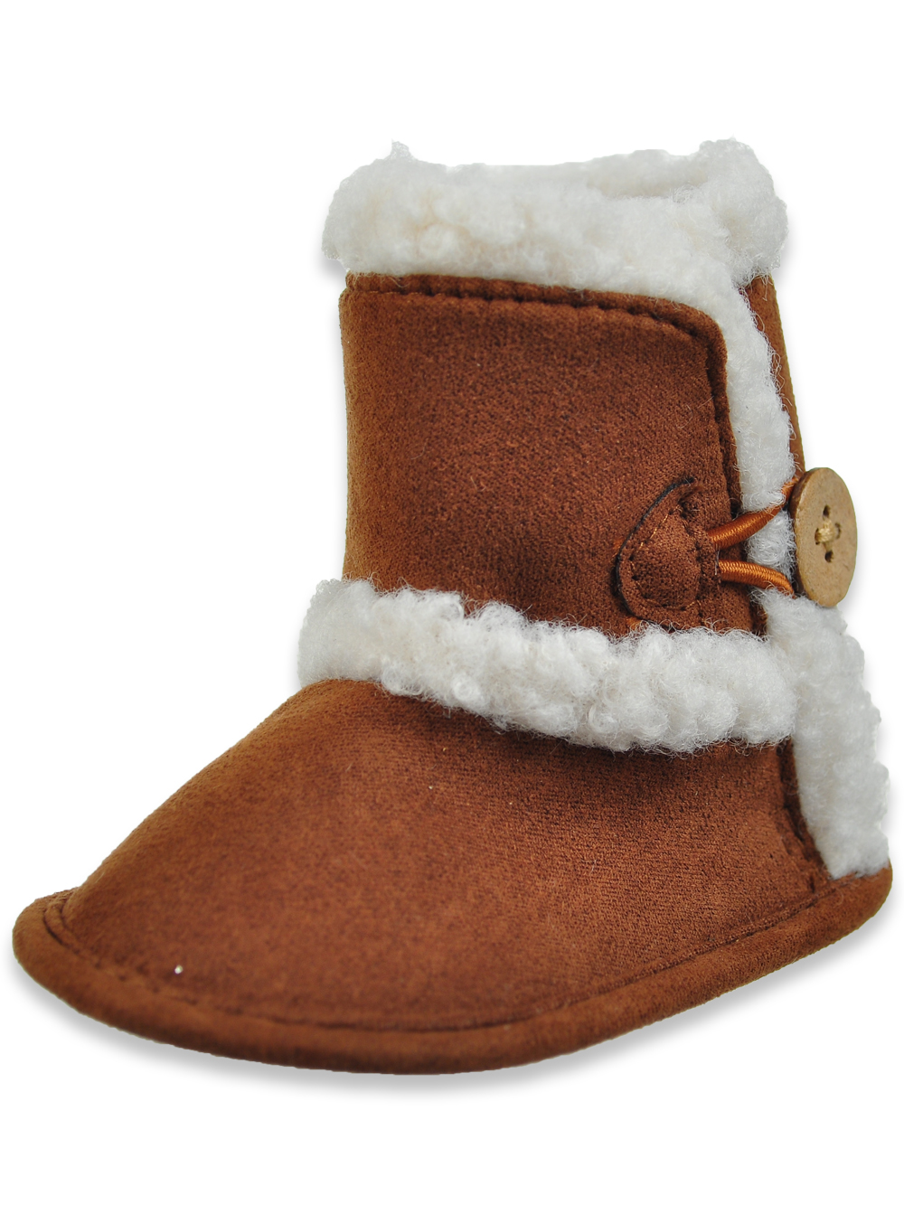 Stepping Stones Baby Boys Sherpa Trimmed Boots