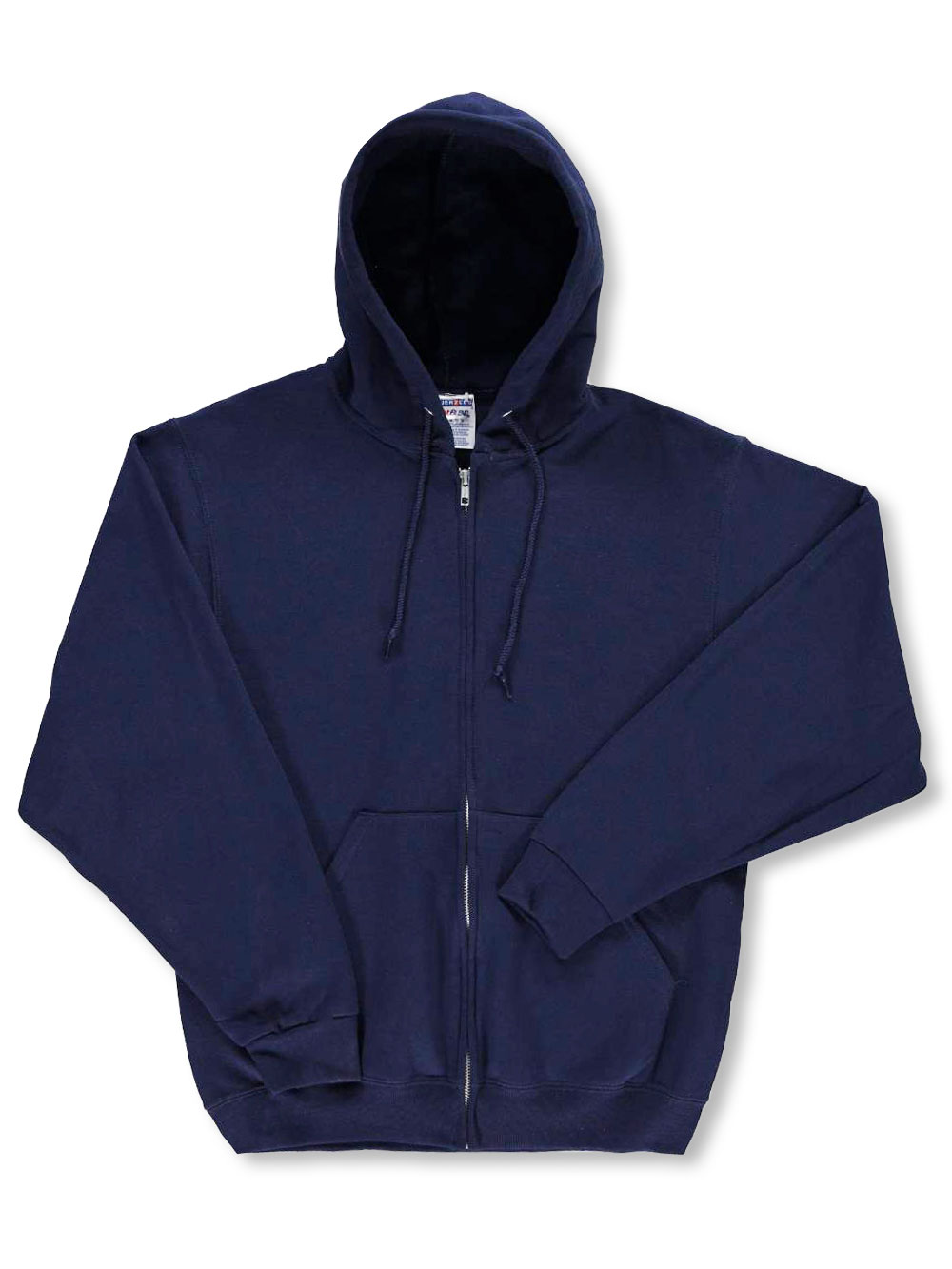 navy blue zip up hoodie mens