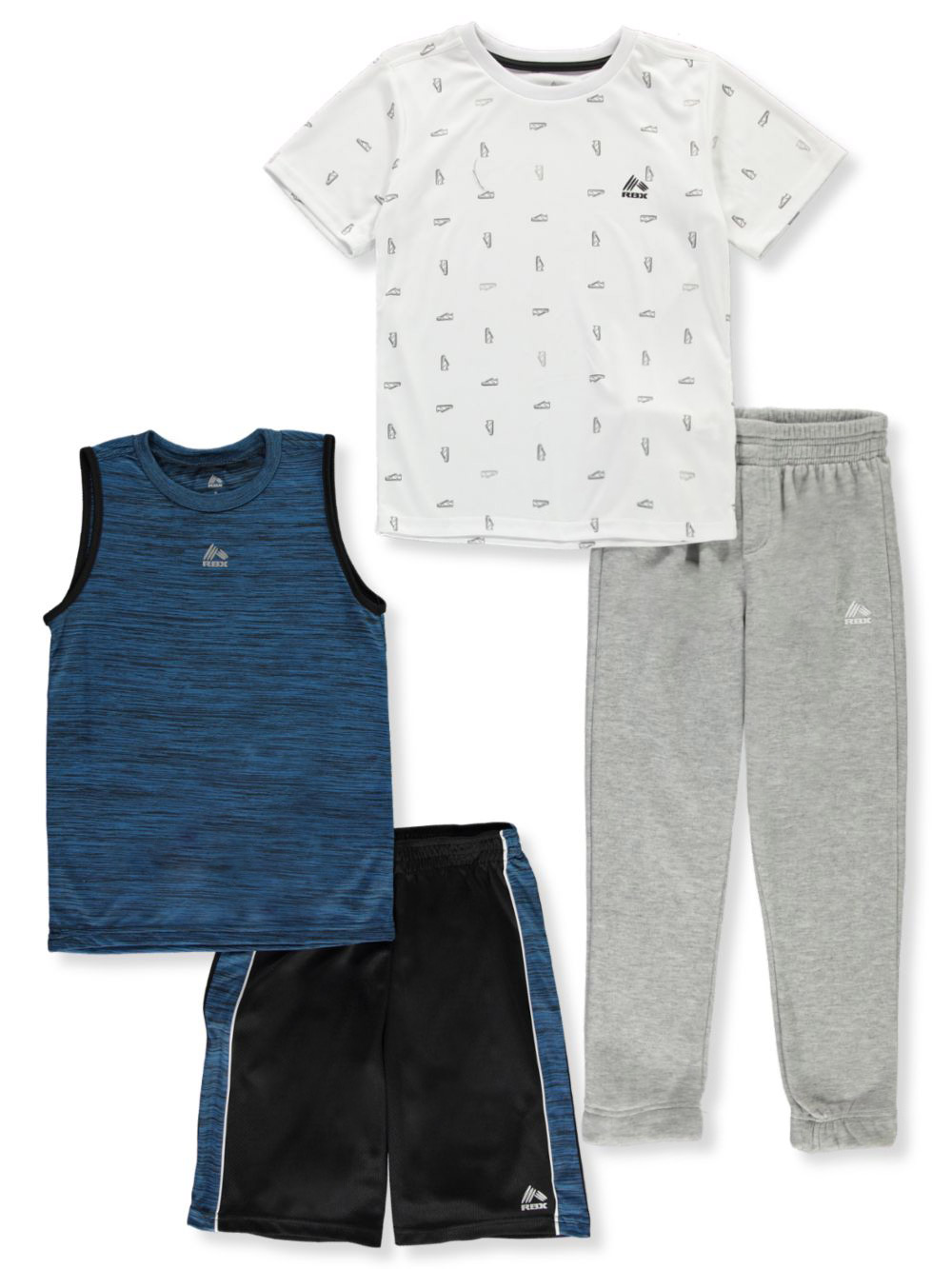 Sneaker Print 4 Piece Shorts And Pants Sets Outfits By Rbx In Blue From Cookie S Kids - sweet rbx codes