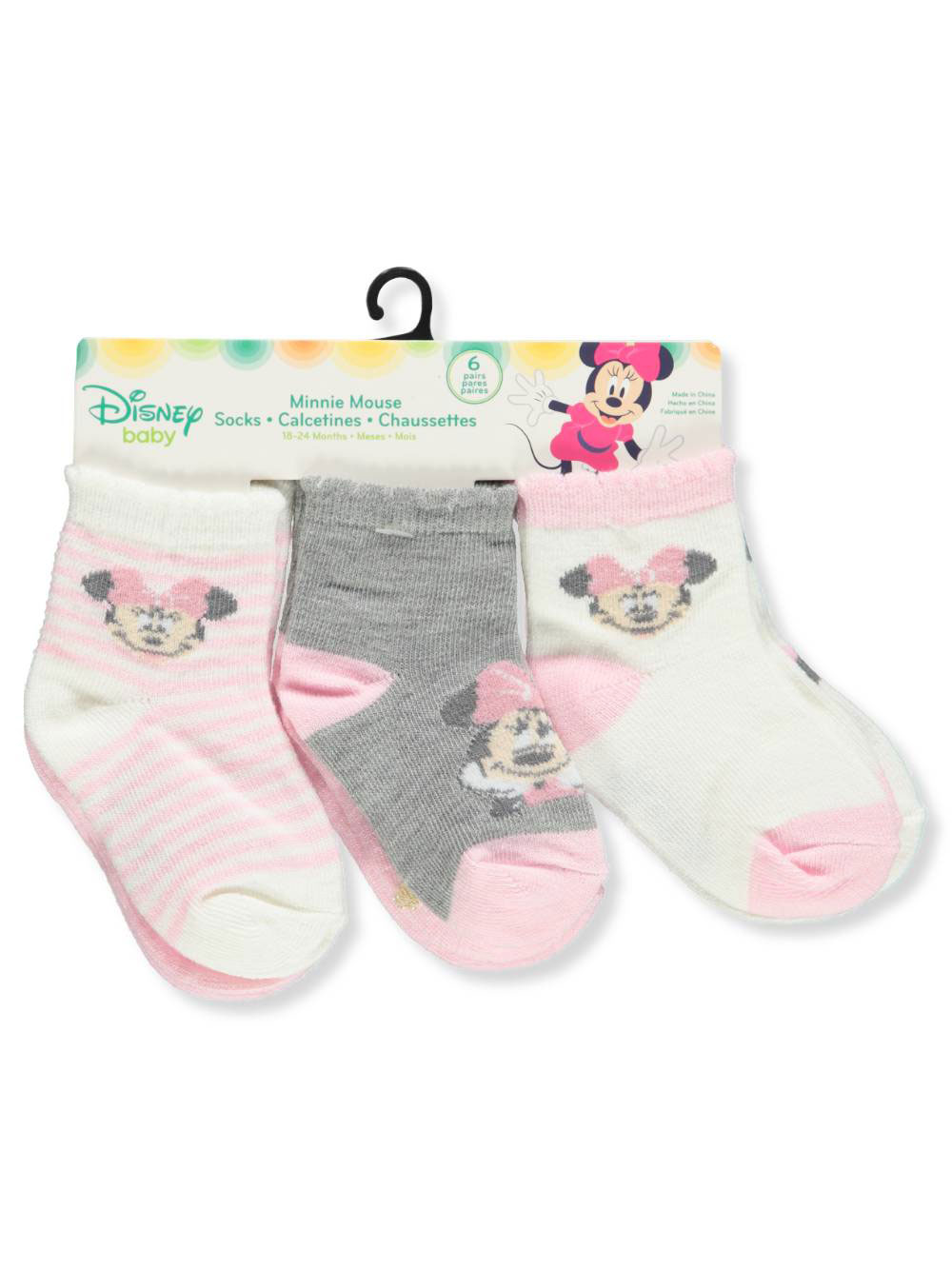 minnie mouse baby socks