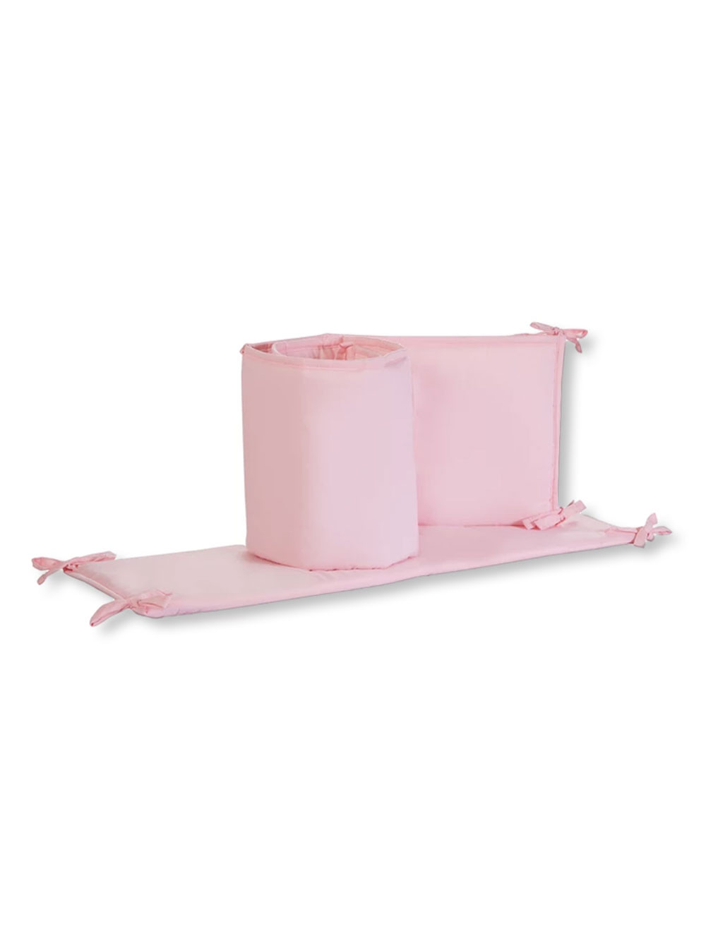 Solid Design Crib Bumper By Everyday Kids In Pink From Cookie S Kids