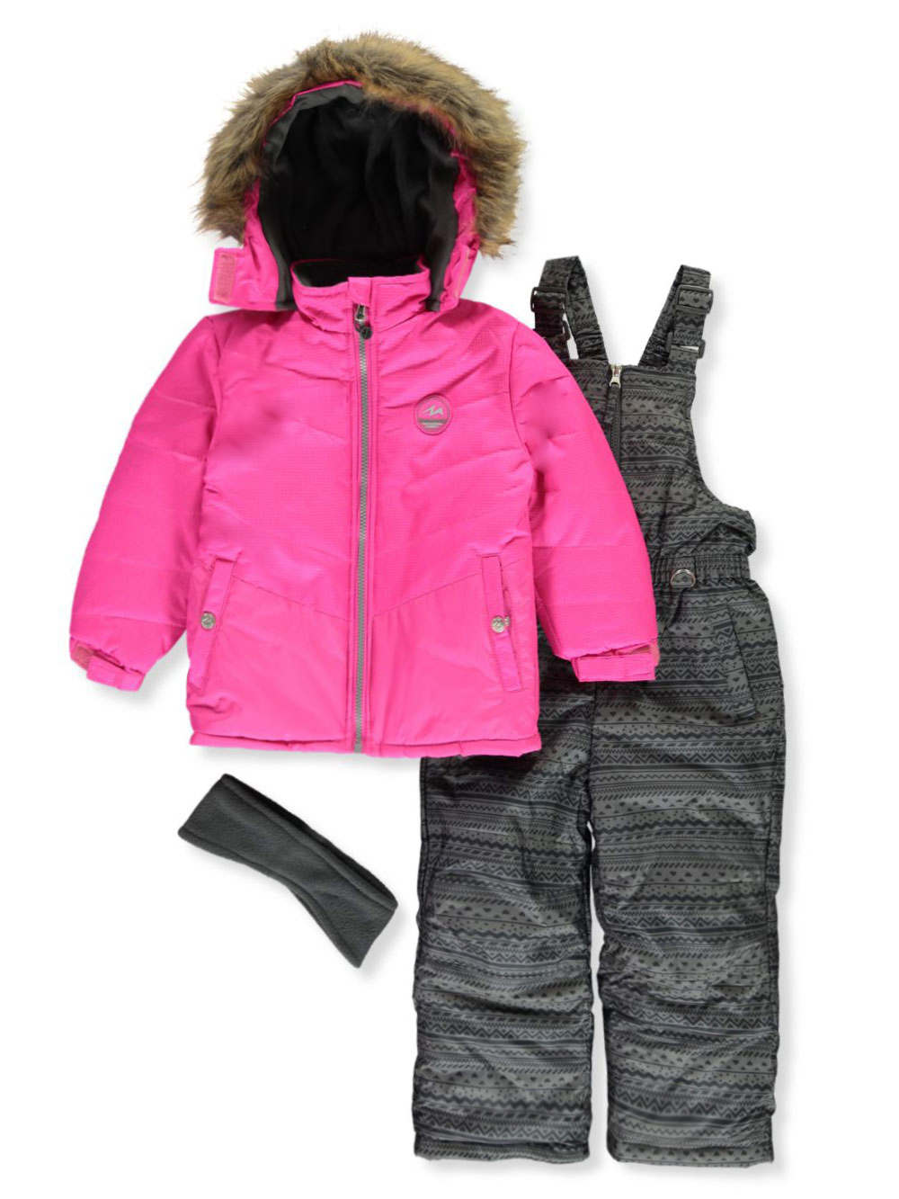 pink platinum snowsuit