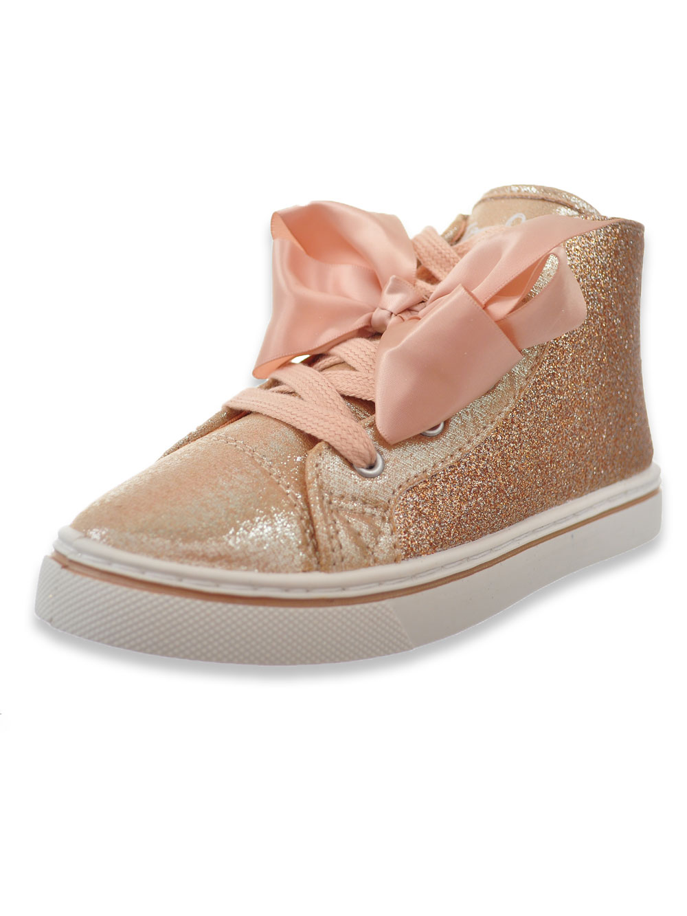 jojo siwa rose gold shoes