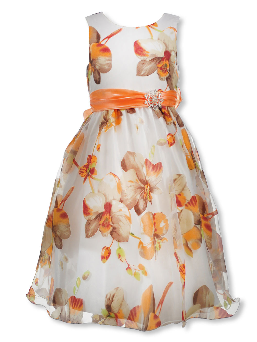 peach occasion dress