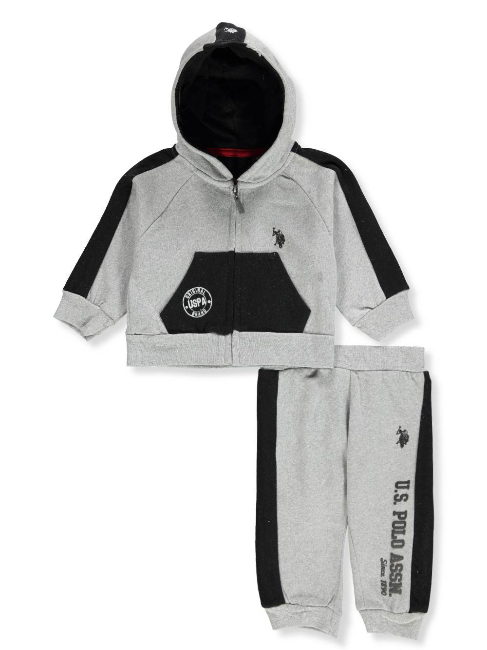 baby boy polo sweat suit