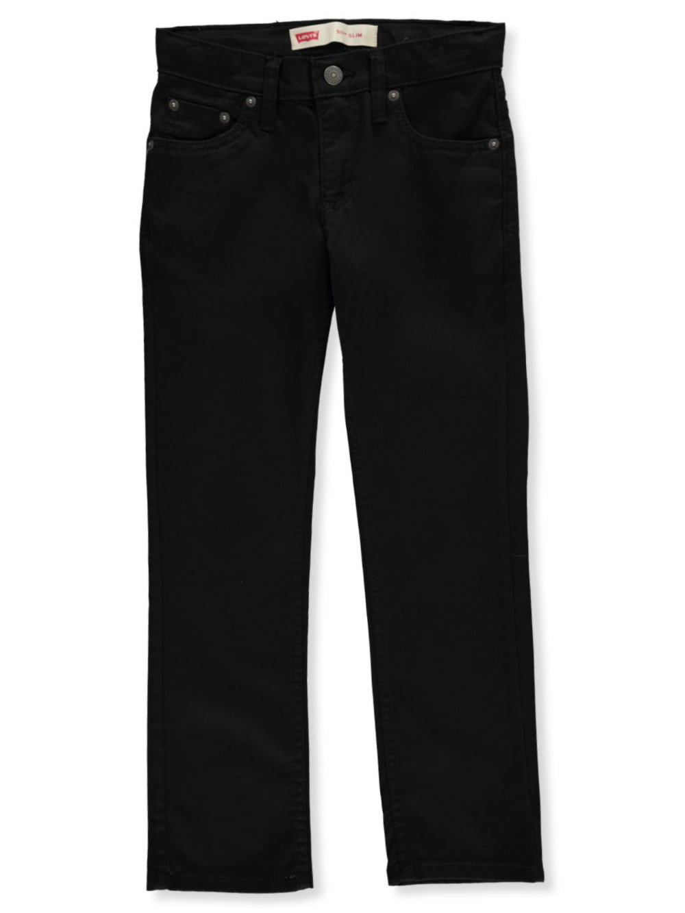 levis black slim jeans