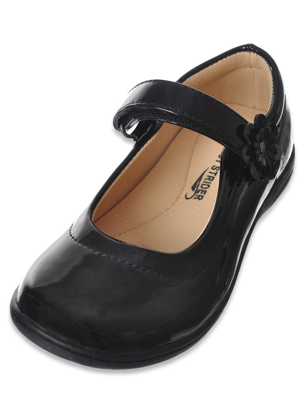 girls black mary jane shoes