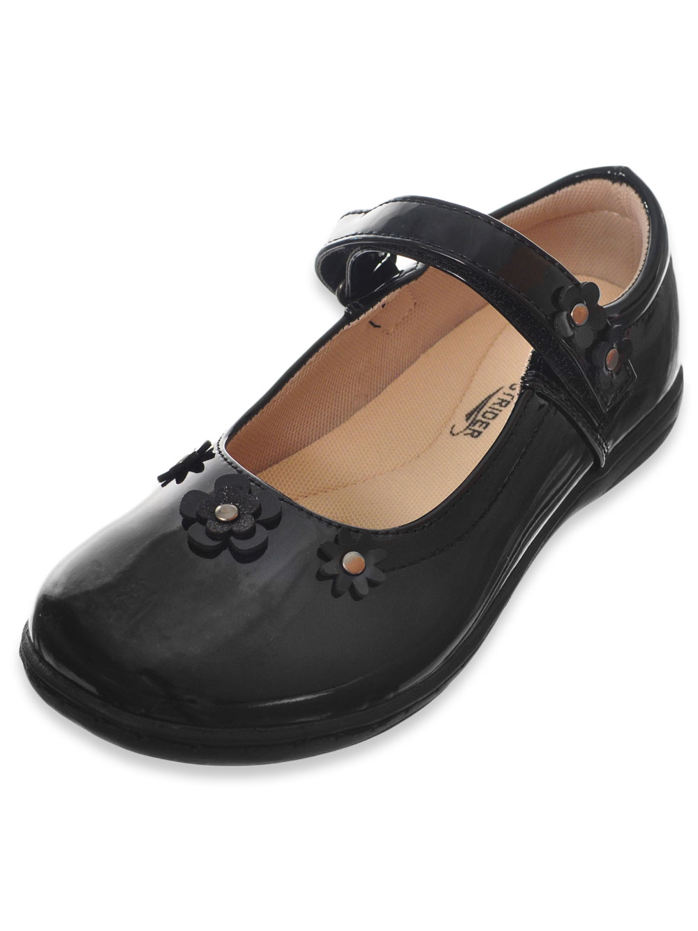 black mary jane infant shoes
