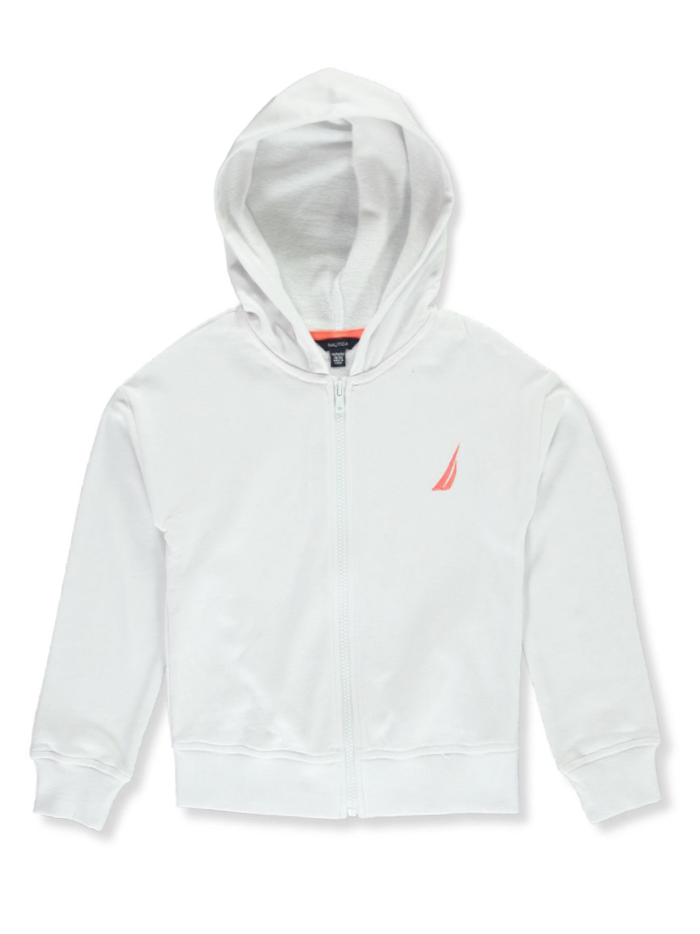 white nautica hoodie