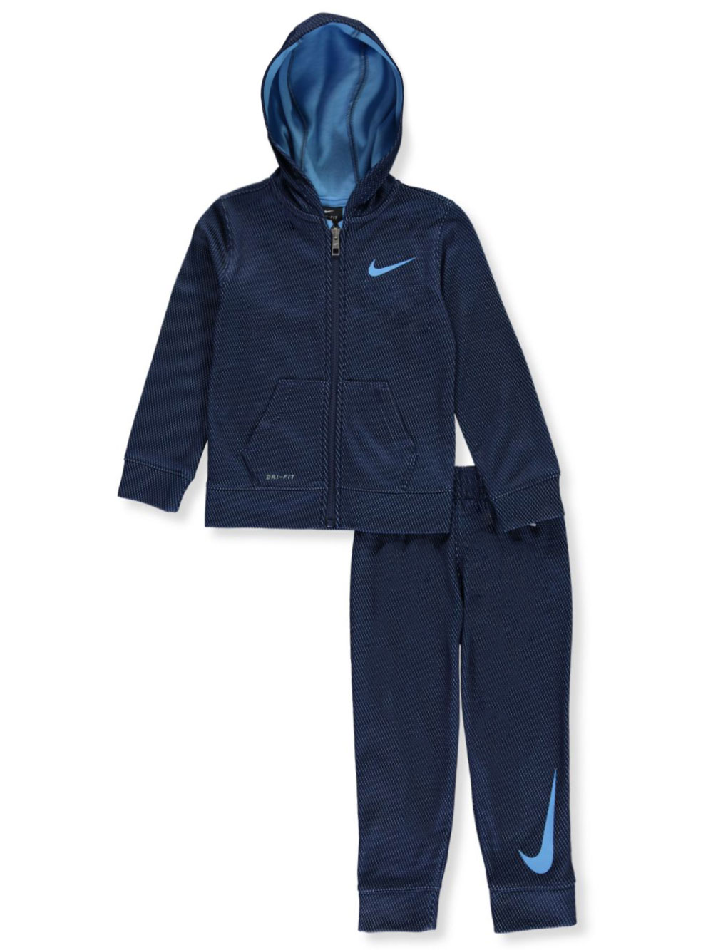 navy blue nike sweat suit