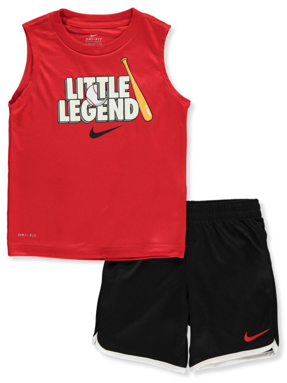 red nike shorts outfit