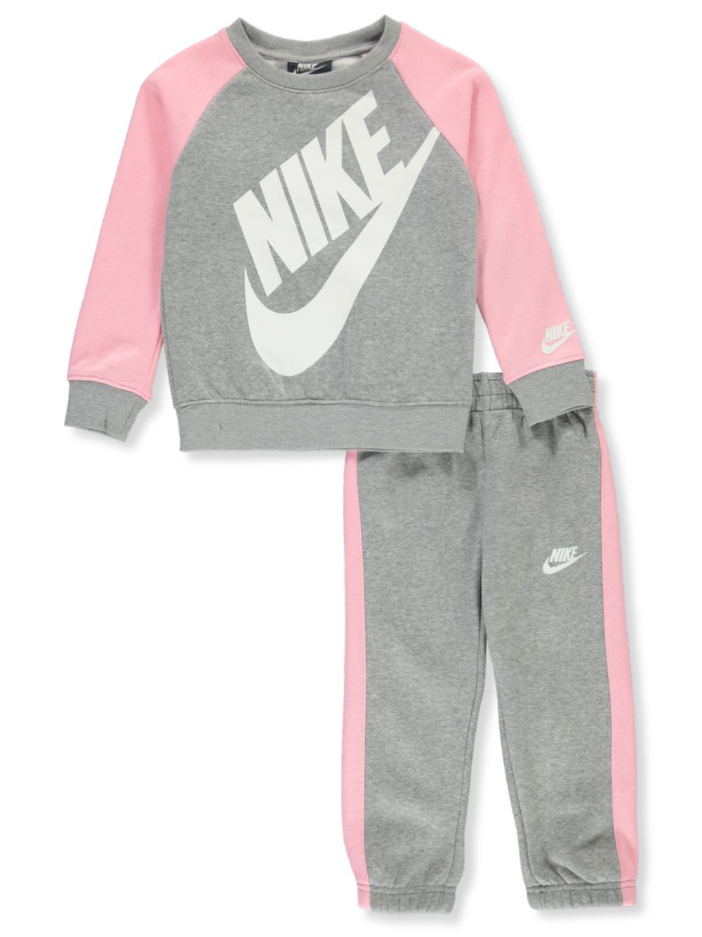Girls' 2-Piece Sweatsuit Outfit by Nike 