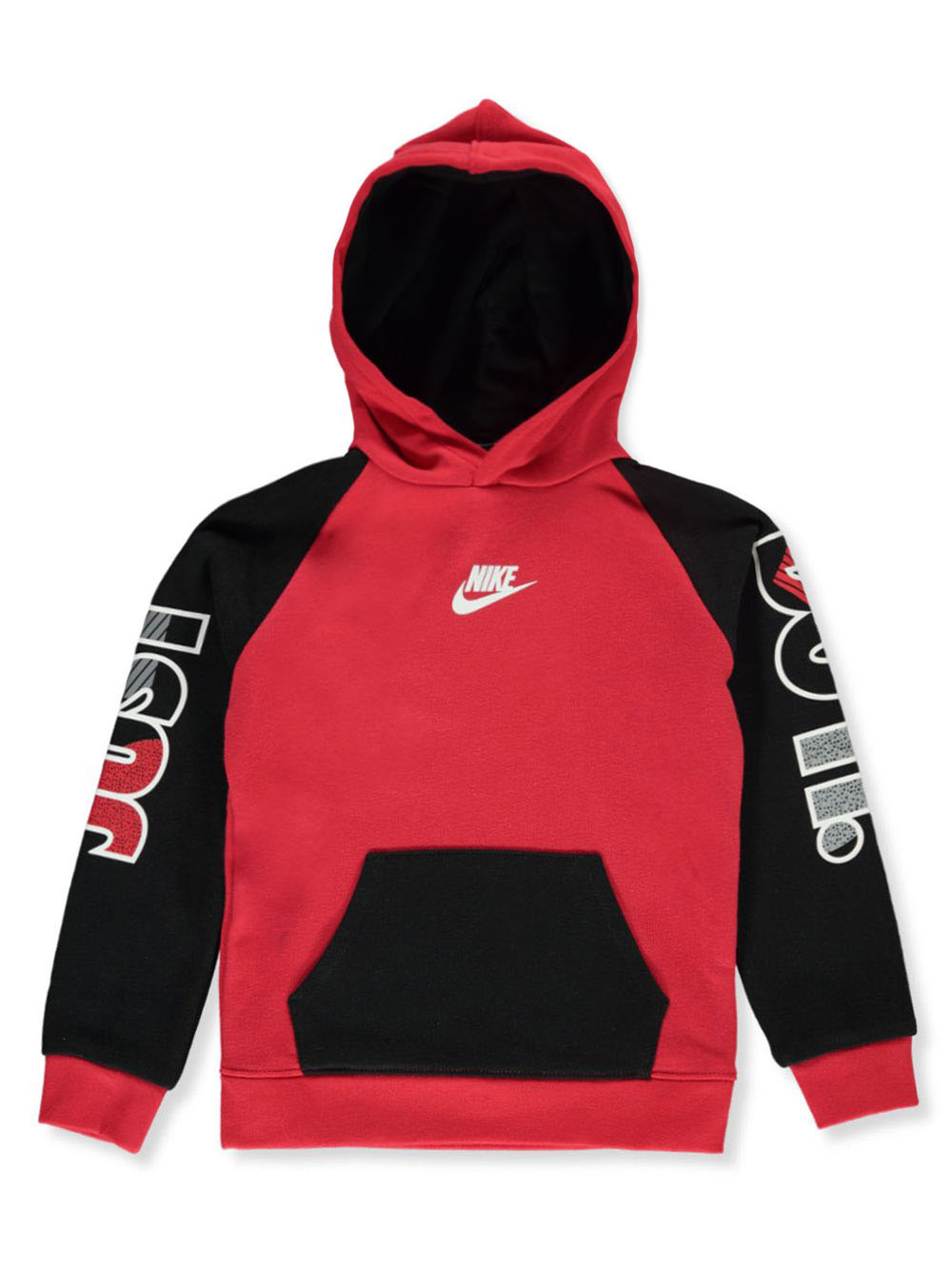 nike hoodie boys red