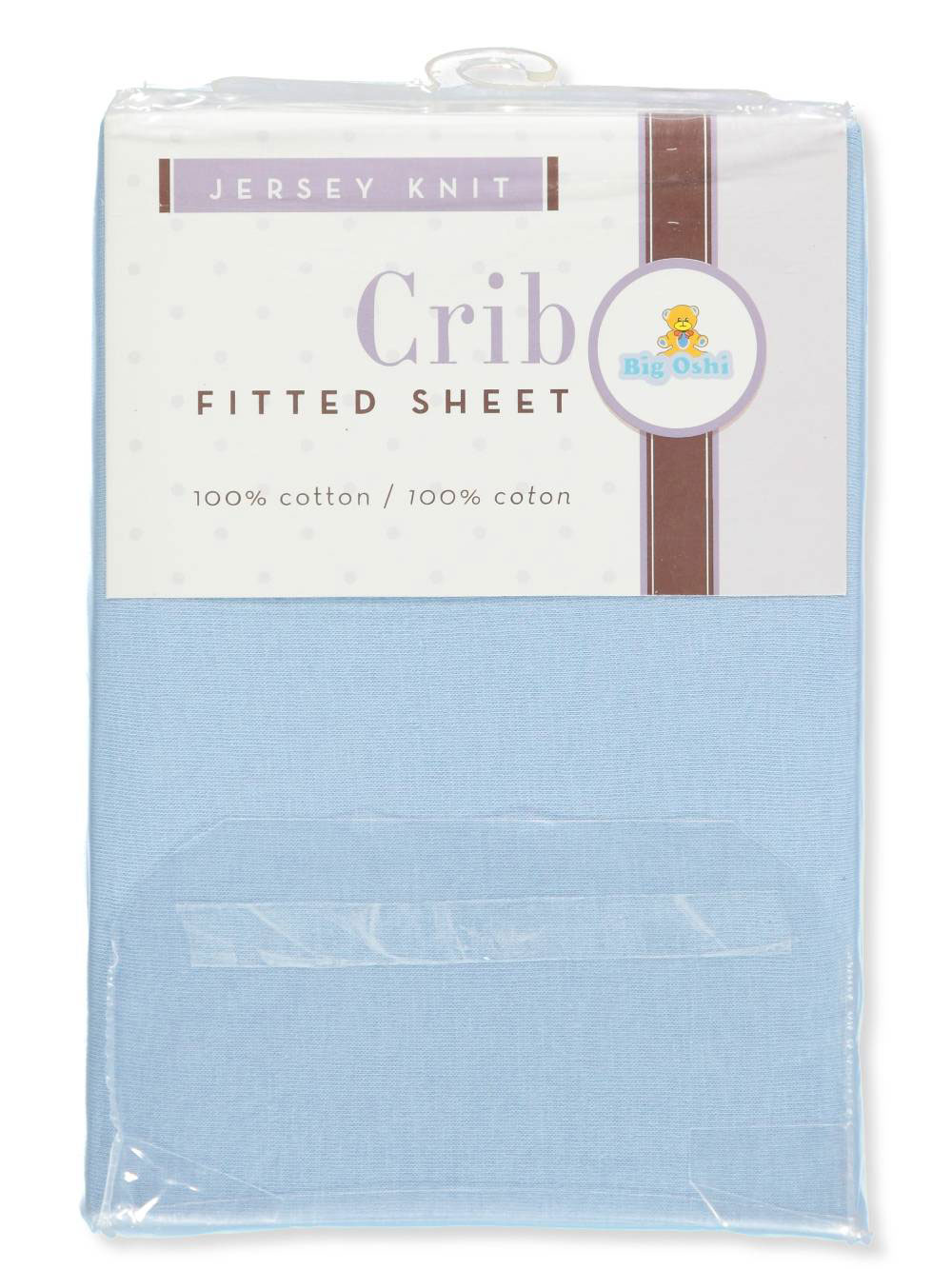 Fitted Crib Sheet By Big Oshi In Light Blue From Cookie S Kids