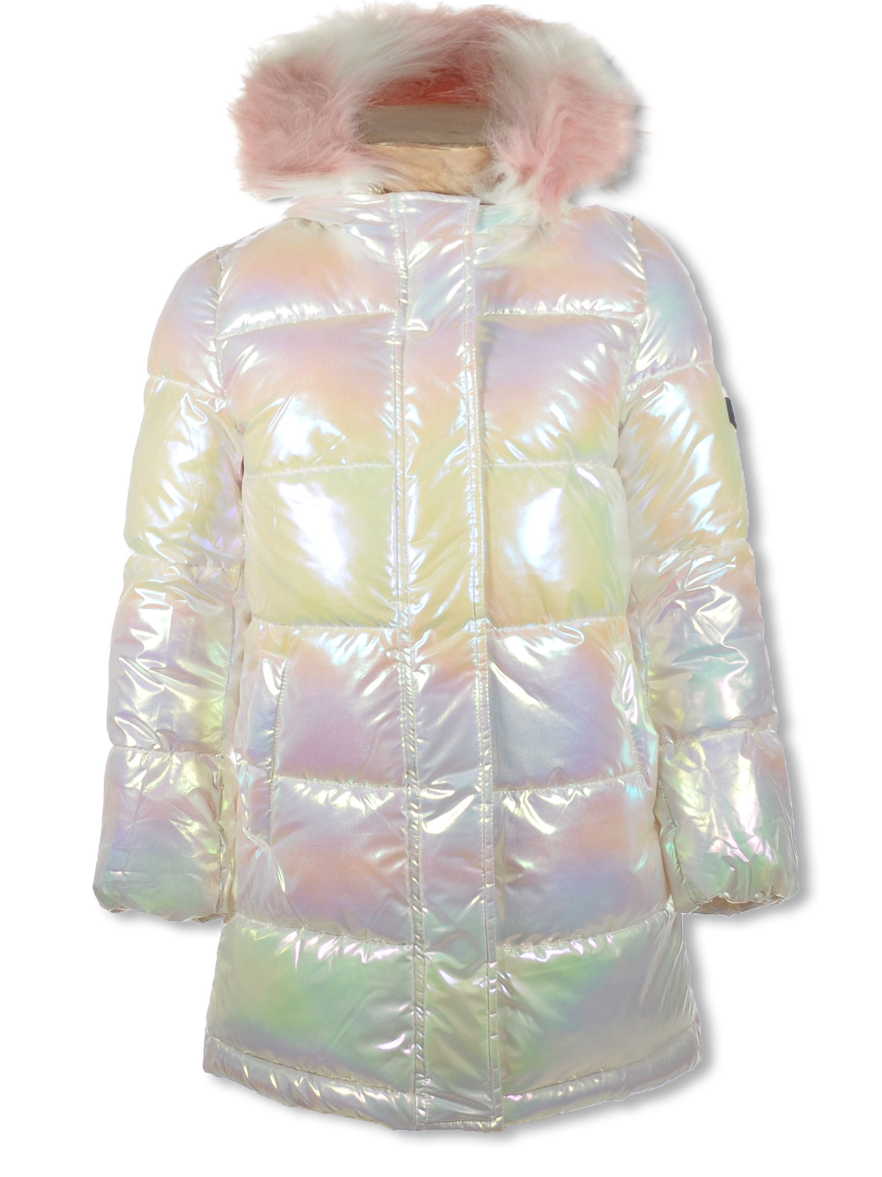 Sam edelman iridescent puffer jacket sale