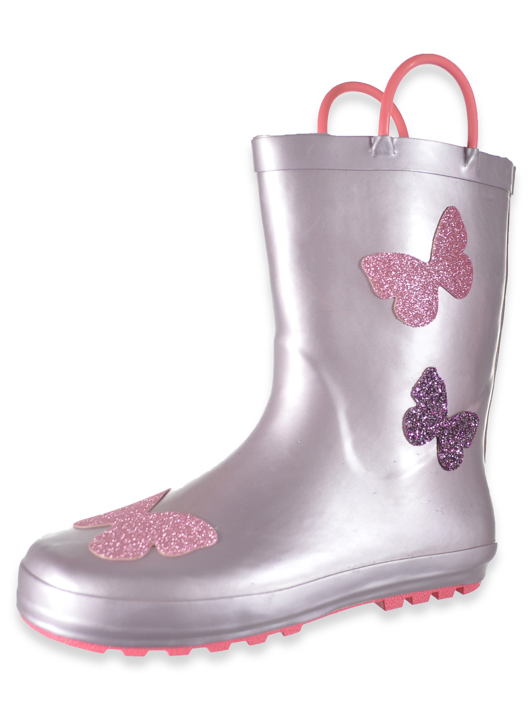 Lily of New York Girls Butterfly Rain boots