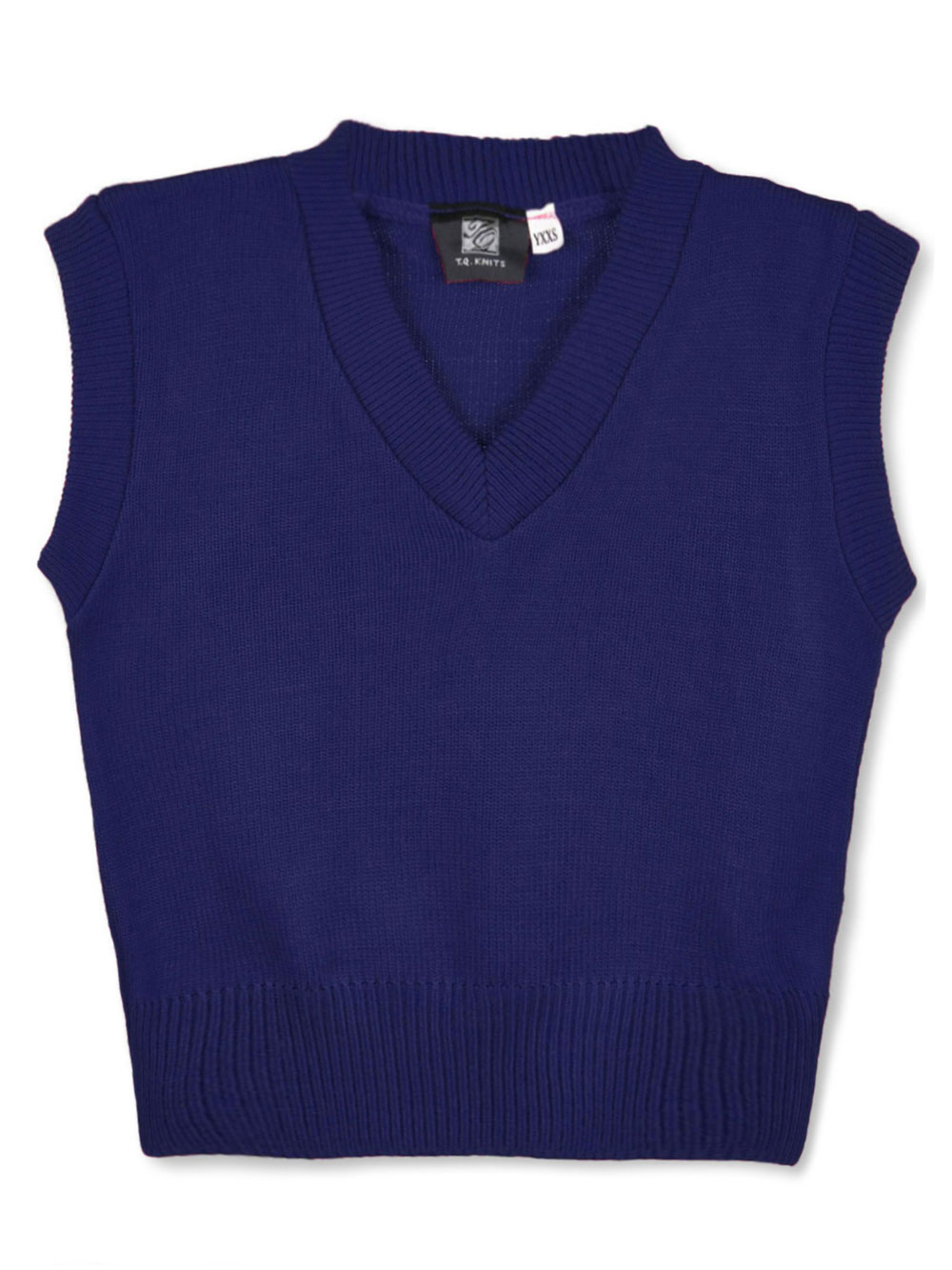 T.Q. Knits Unisex Sweater Vest Sizes 2 7