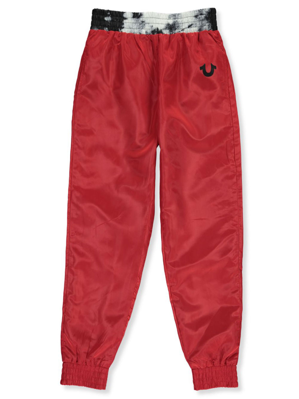 red windbreaker joggers