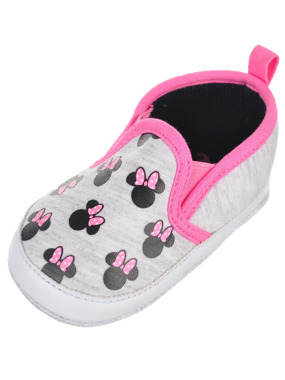 minnie mouse slip on shoes