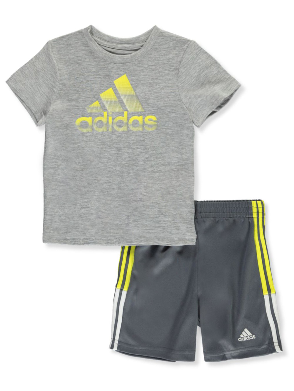 baby adidas shorts set