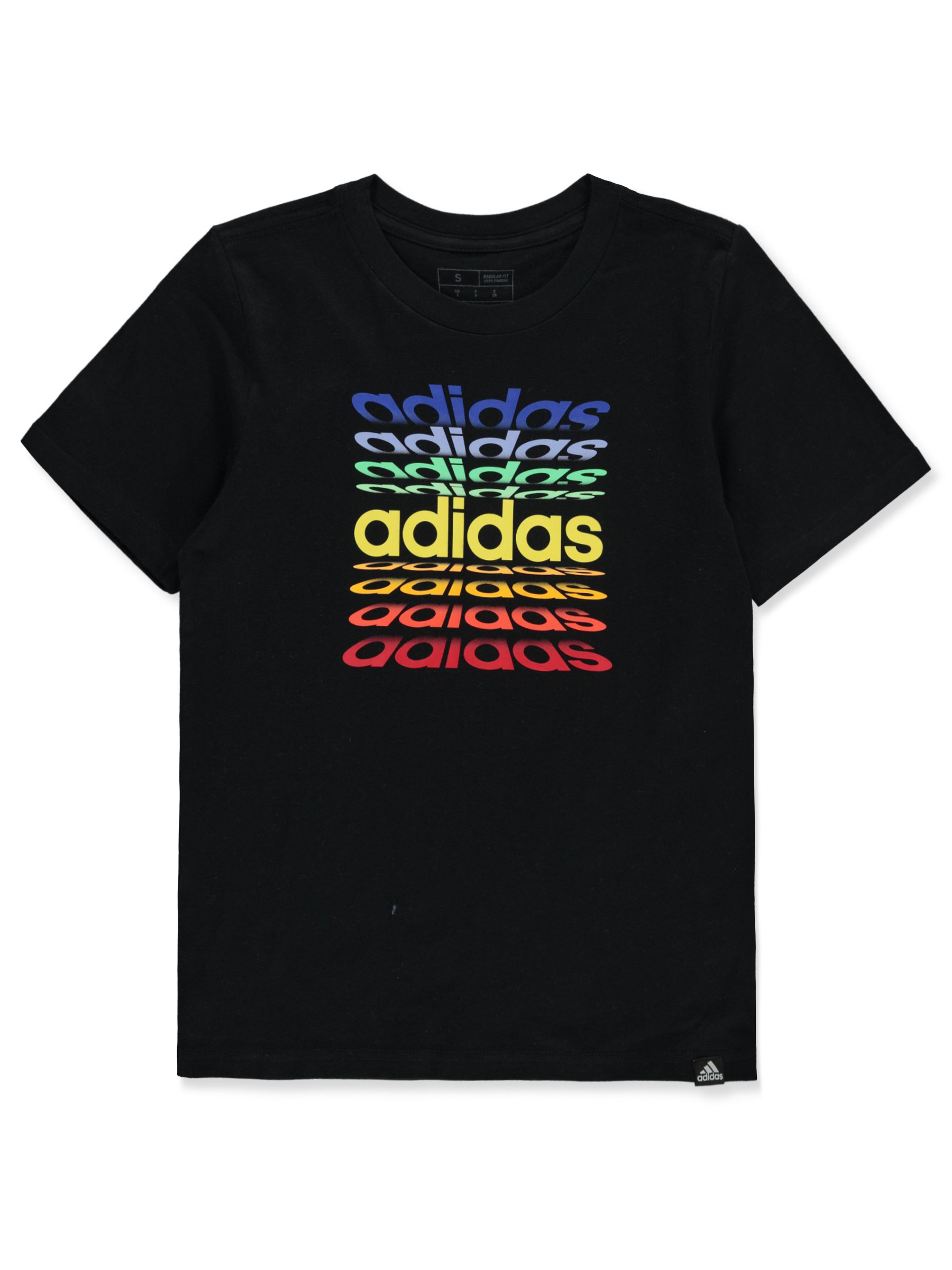 Adidas Boys Rainbow T Shirt