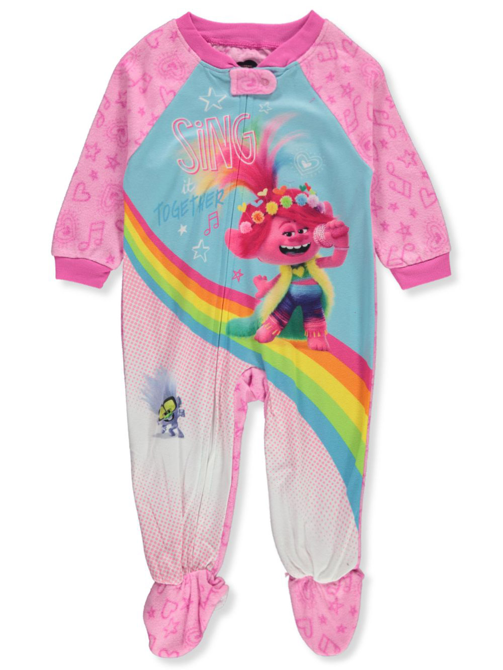 Trolls pajamas online girl