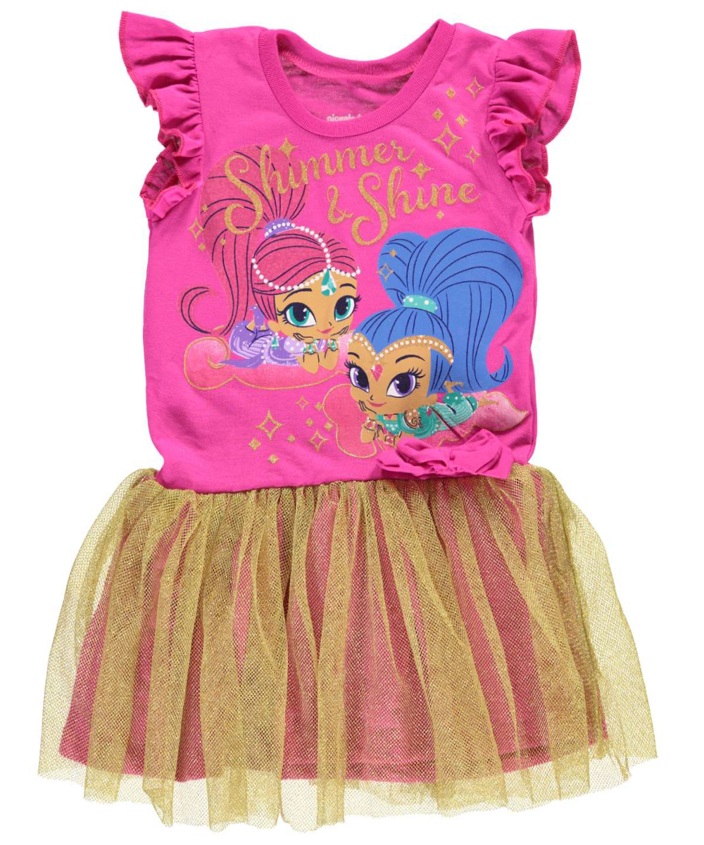 Shimmer and Shine Little Girls' Toddler "Shimmering Tulle" 