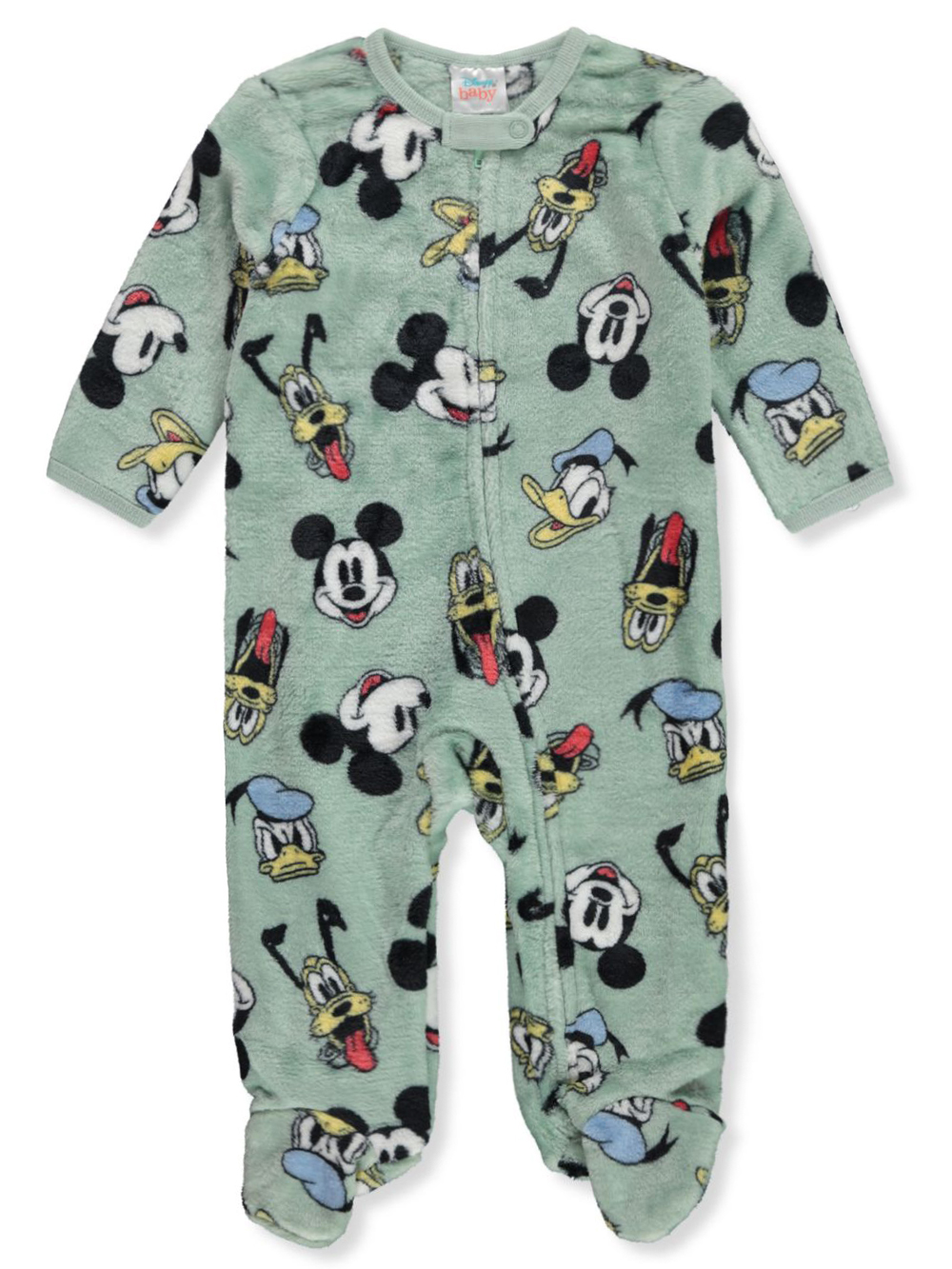 Disney's Mickey Mouse Baby Boy Footed Pajamas