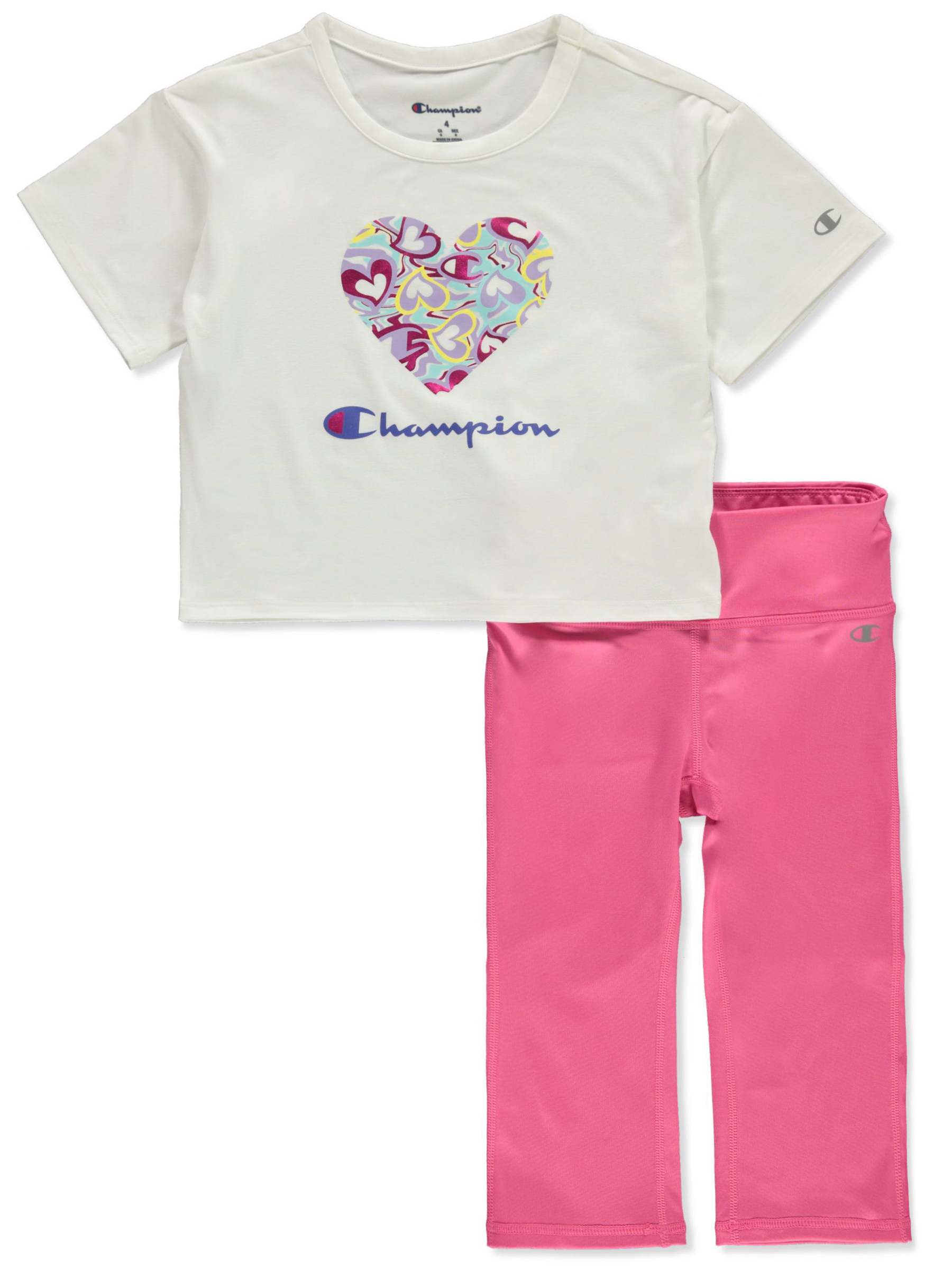 Champion hotsell pink outfit