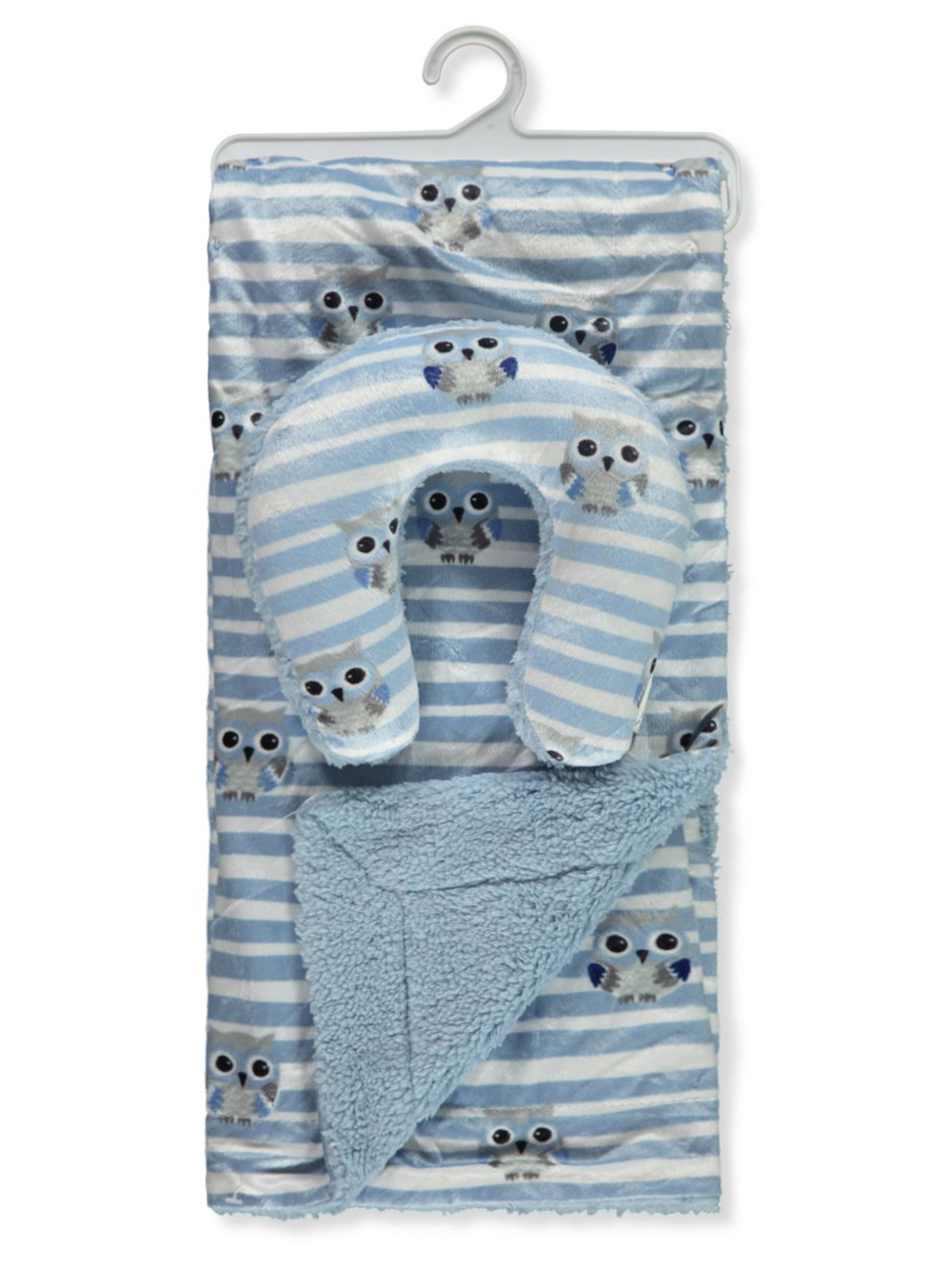 Baby blanket clearance with neck pillow