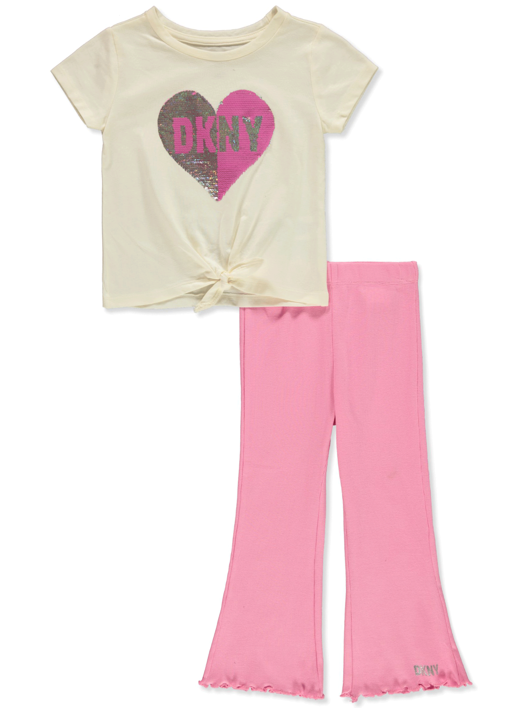 DKNY, Girls Pink Leggings