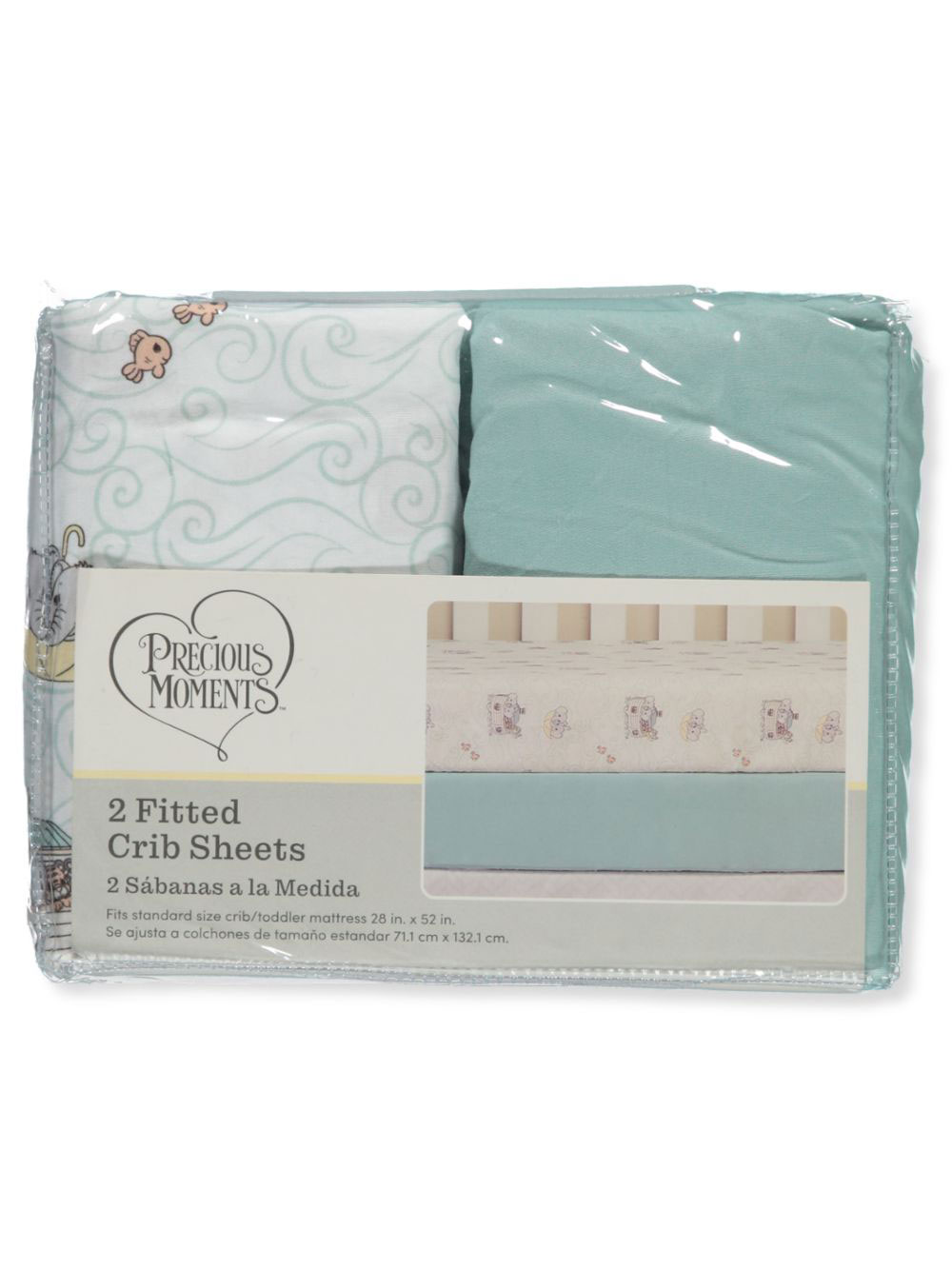 Precious moments crib online bedding set