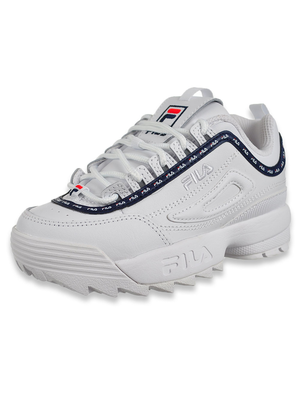 guys wearing fila disruptor