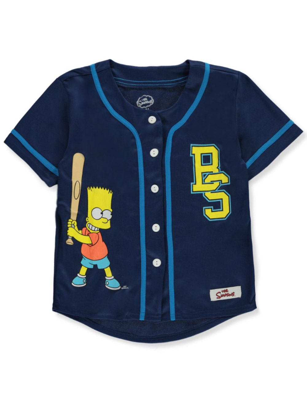 Jersey Applique Baseball Shirt With Piping