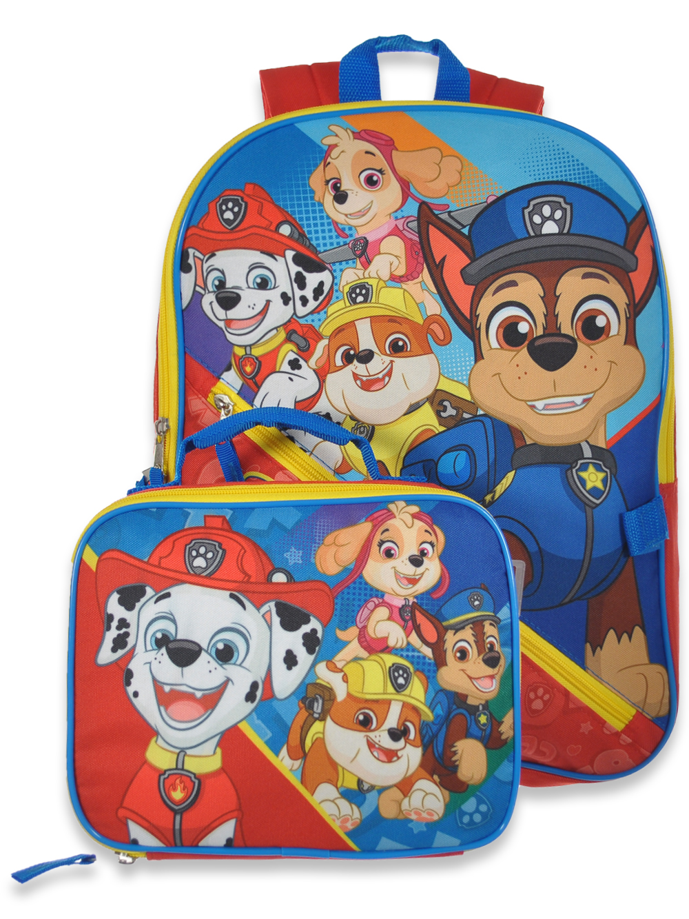 Paw Patrol Backpack with Lunchbox - Blue/Multi, One Size