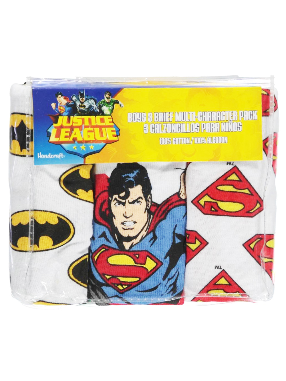 Justice League Little Boys' "Hero Suits" 3-Pack Briefs