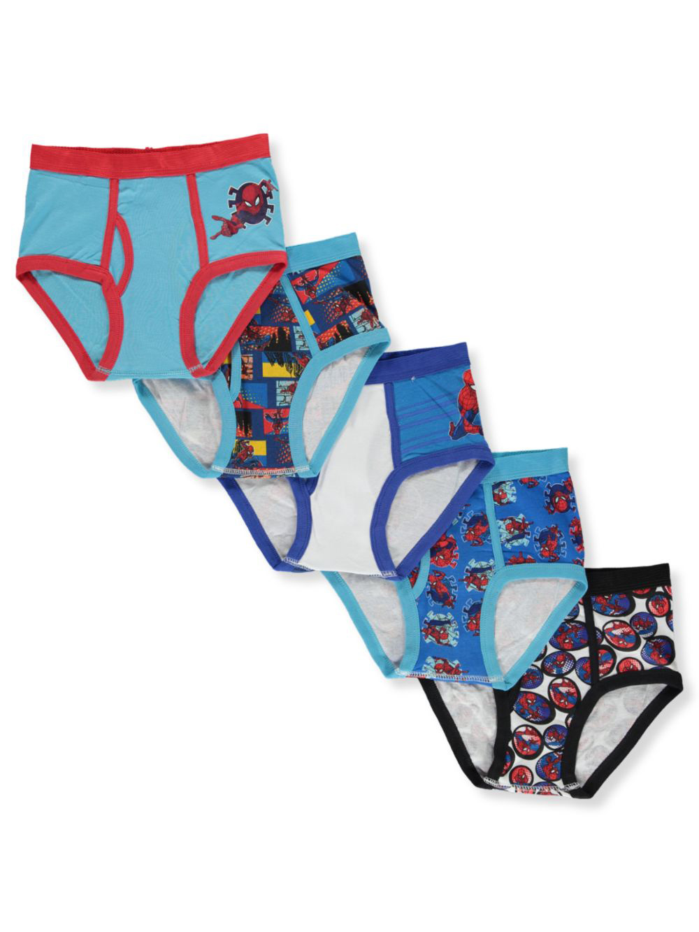 Spiderman Boys' 5-Pack Briefs