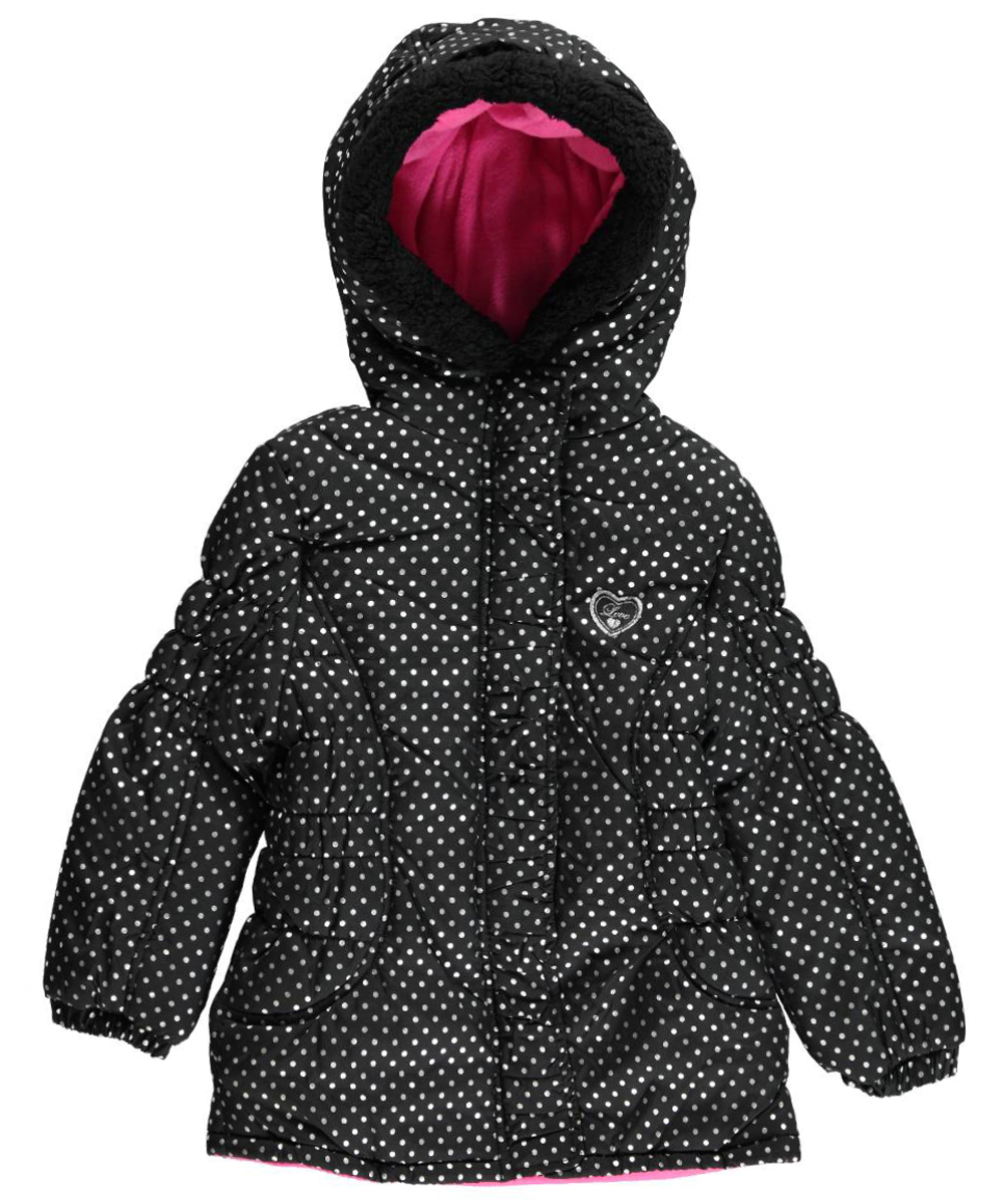 Pink Platinum Little Girls' Toddler "Hailstorm Shine" Jacket