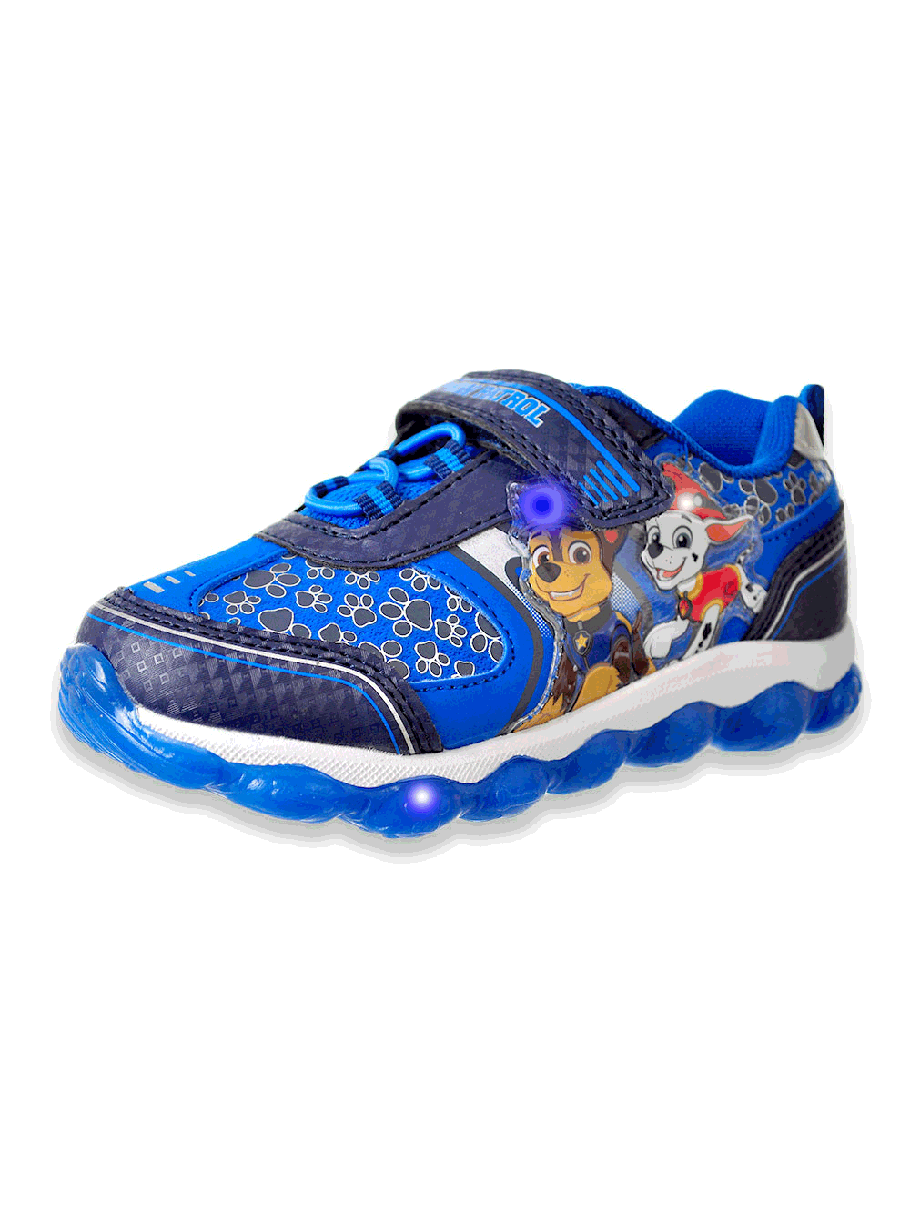 Boys' Single Strap Light-Up Sneakers by 