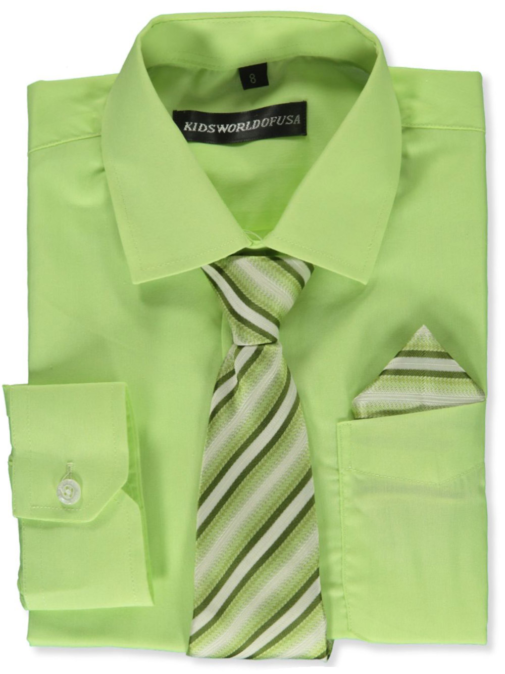 Kids World Vary) Tie & Boys\' May (Patterns Dress Shirt