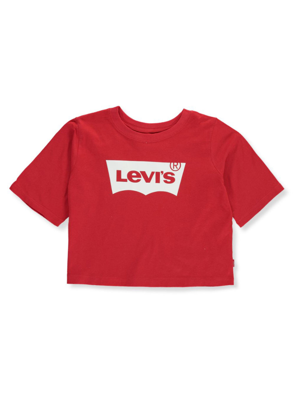 levi's red and white shirt