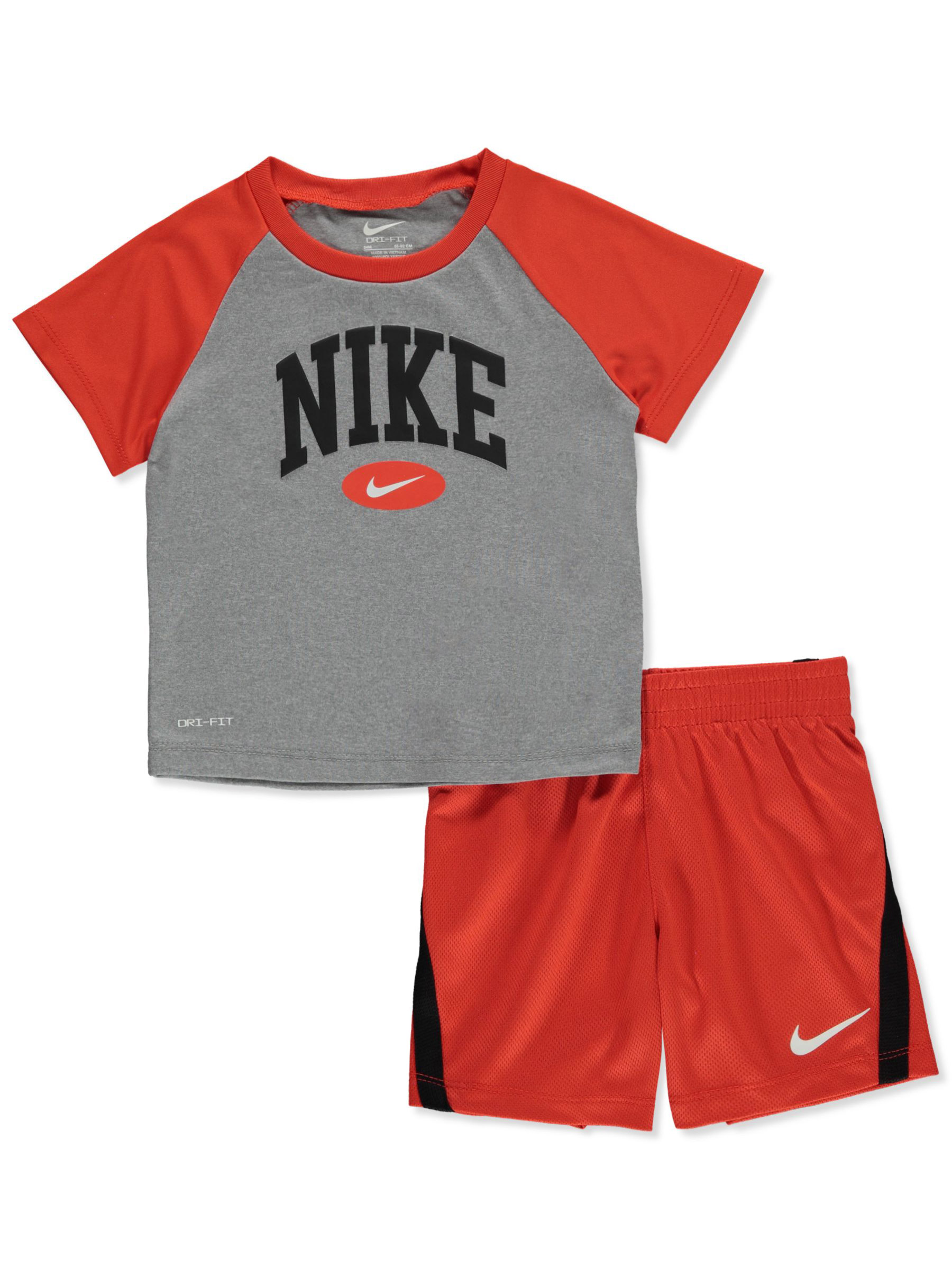  Nike Little Boys Dri-FIT T-Shirt and Shorts 2 Piece