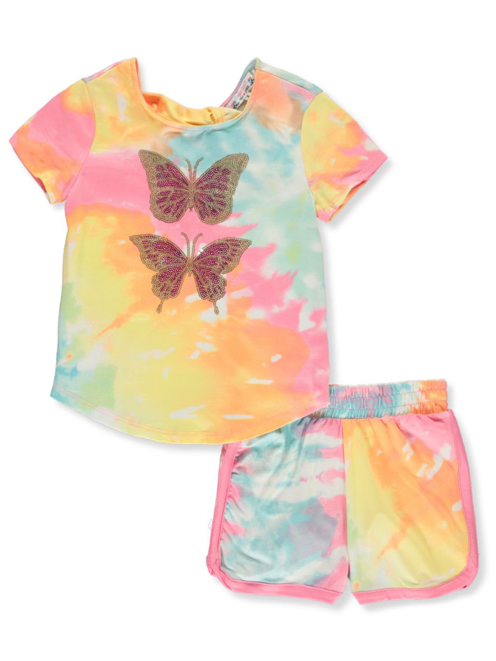 butterfly short set