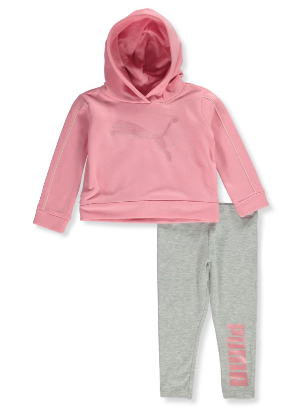 2-piece Hoodie and Leggings set - Pink - Kids