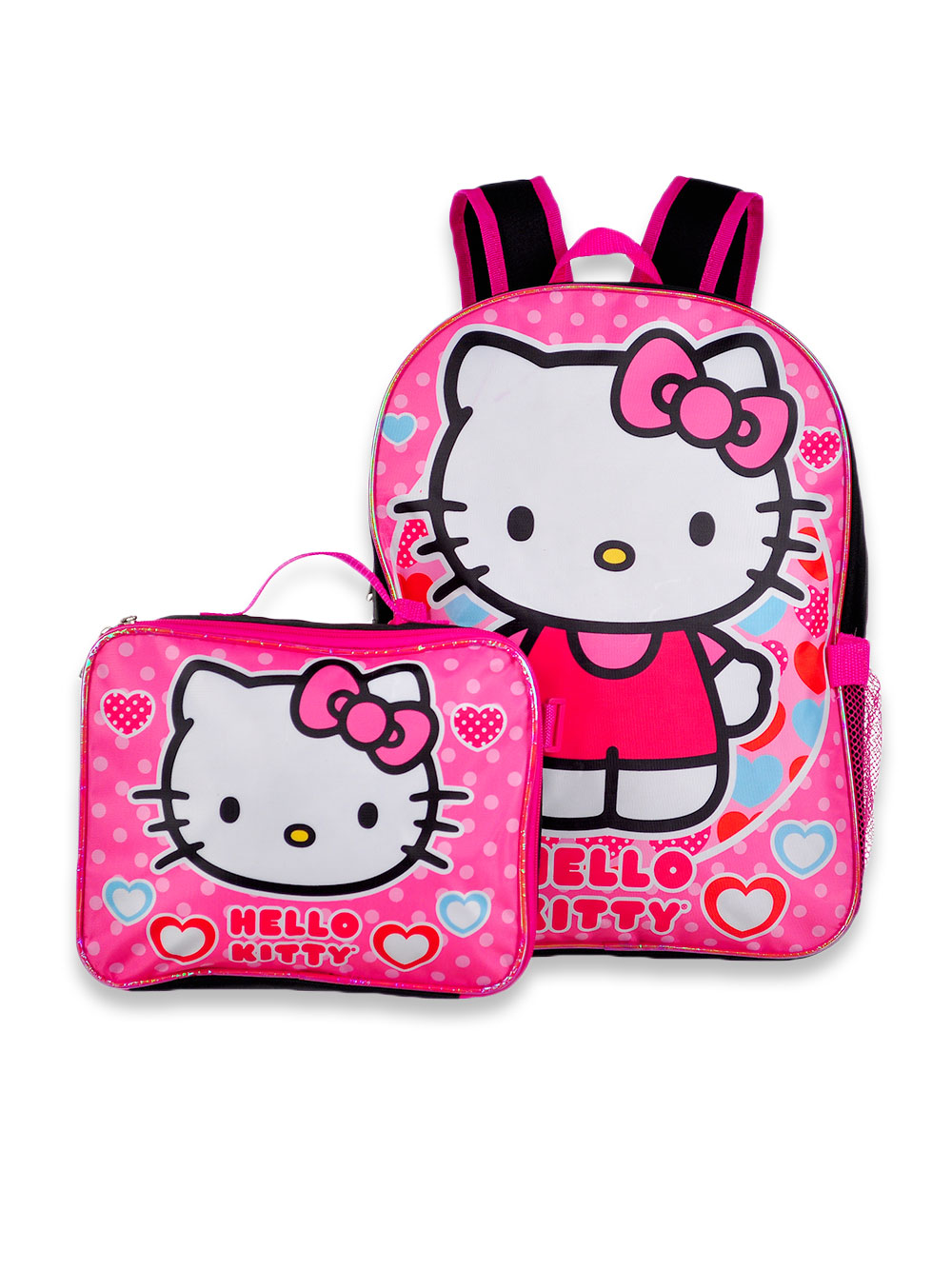 hello kitty backpack with lunch box