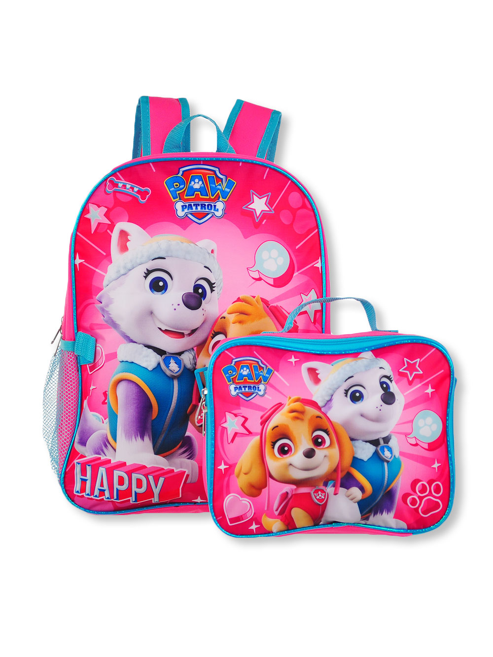 paw patrol backpack and lunchbox