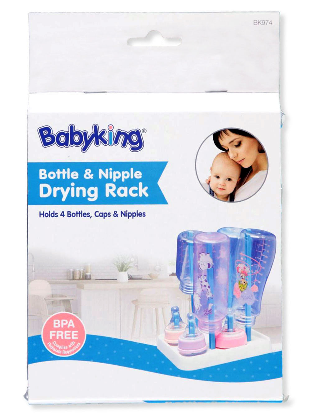 BPA Free Baby Bottles Drying Rack