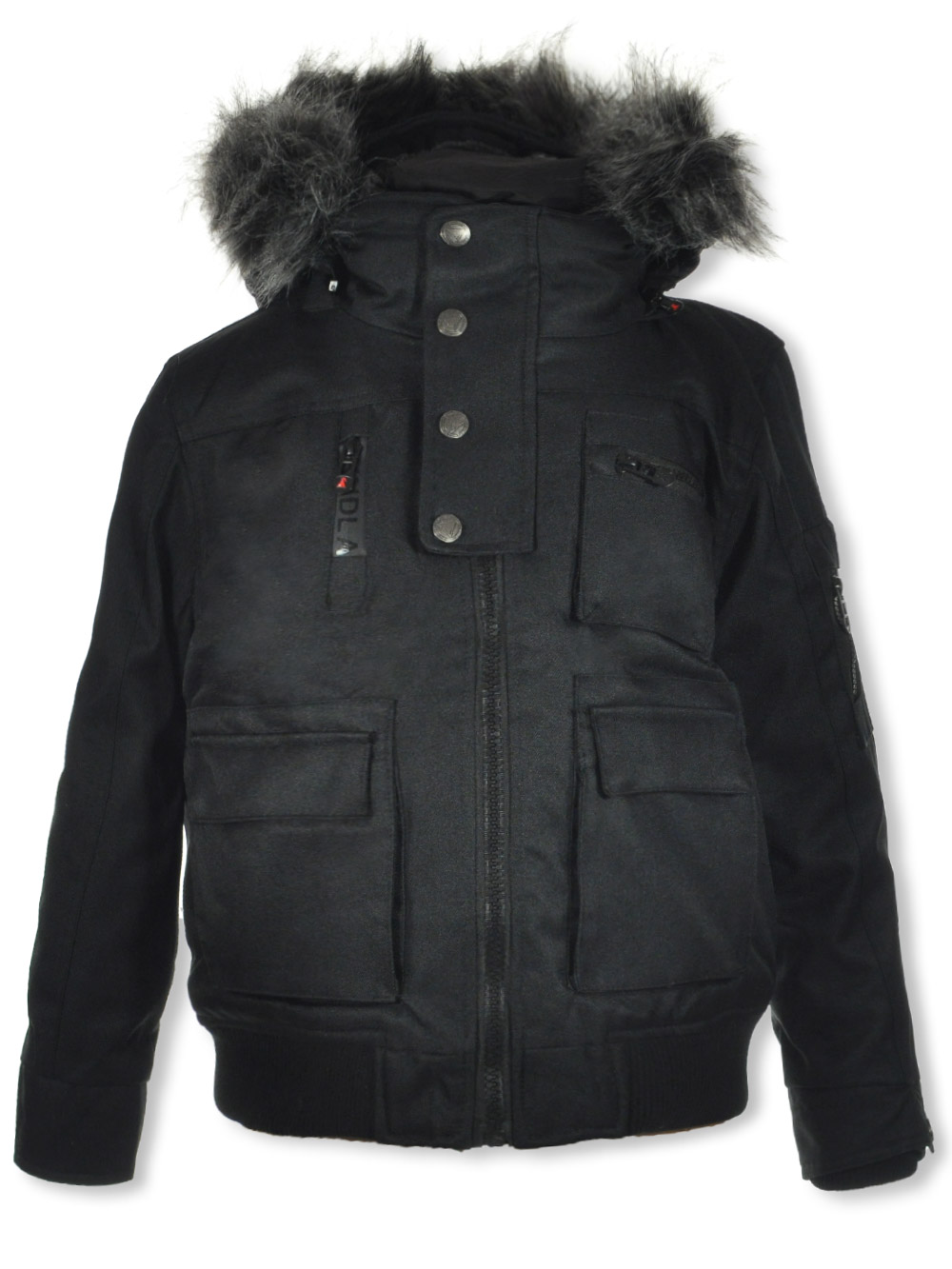 Boys best sale fur parka