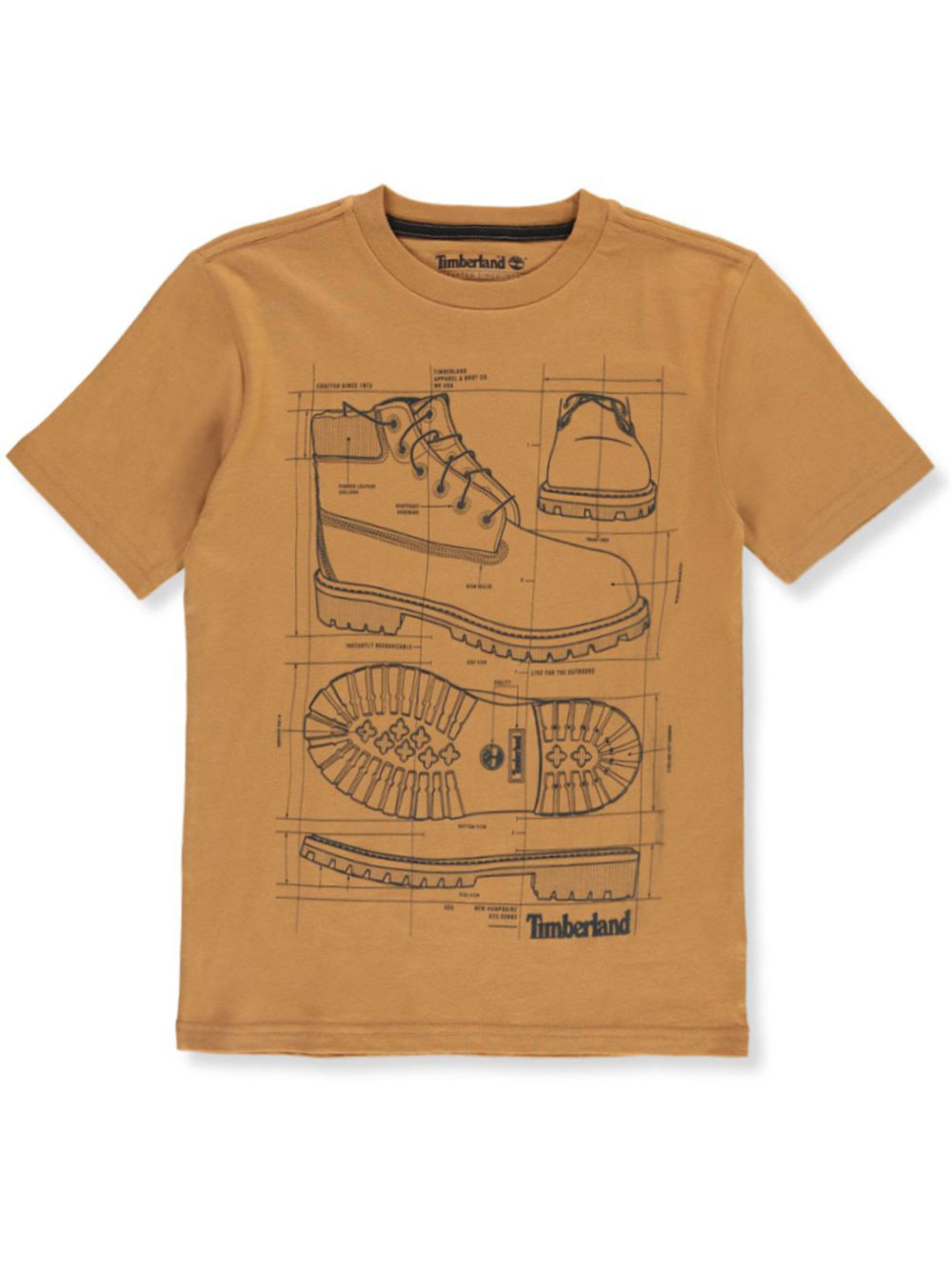 timberland boys t shirt